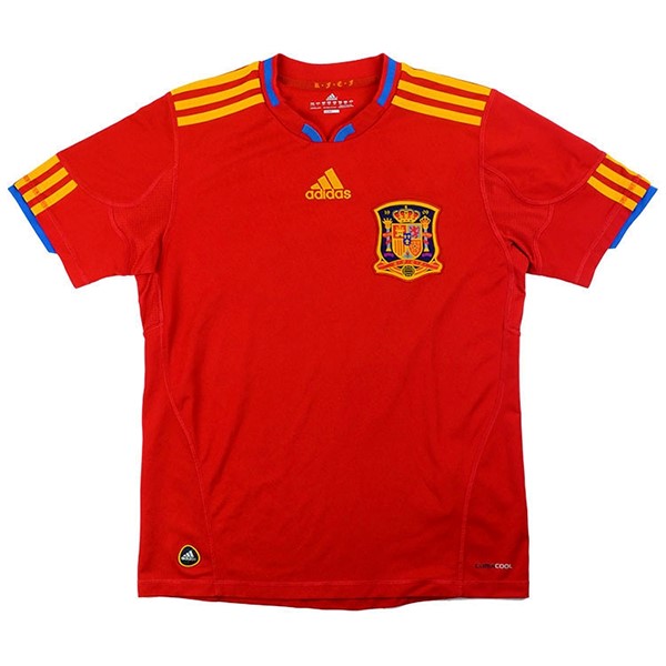 Authentic Camiseta España 1ª Retro 2010 Rojo
